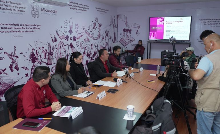Tecnológicos de Pátzcuaro y Uruapan con nuevas maestrías en IA e Ingeniería Administrativa