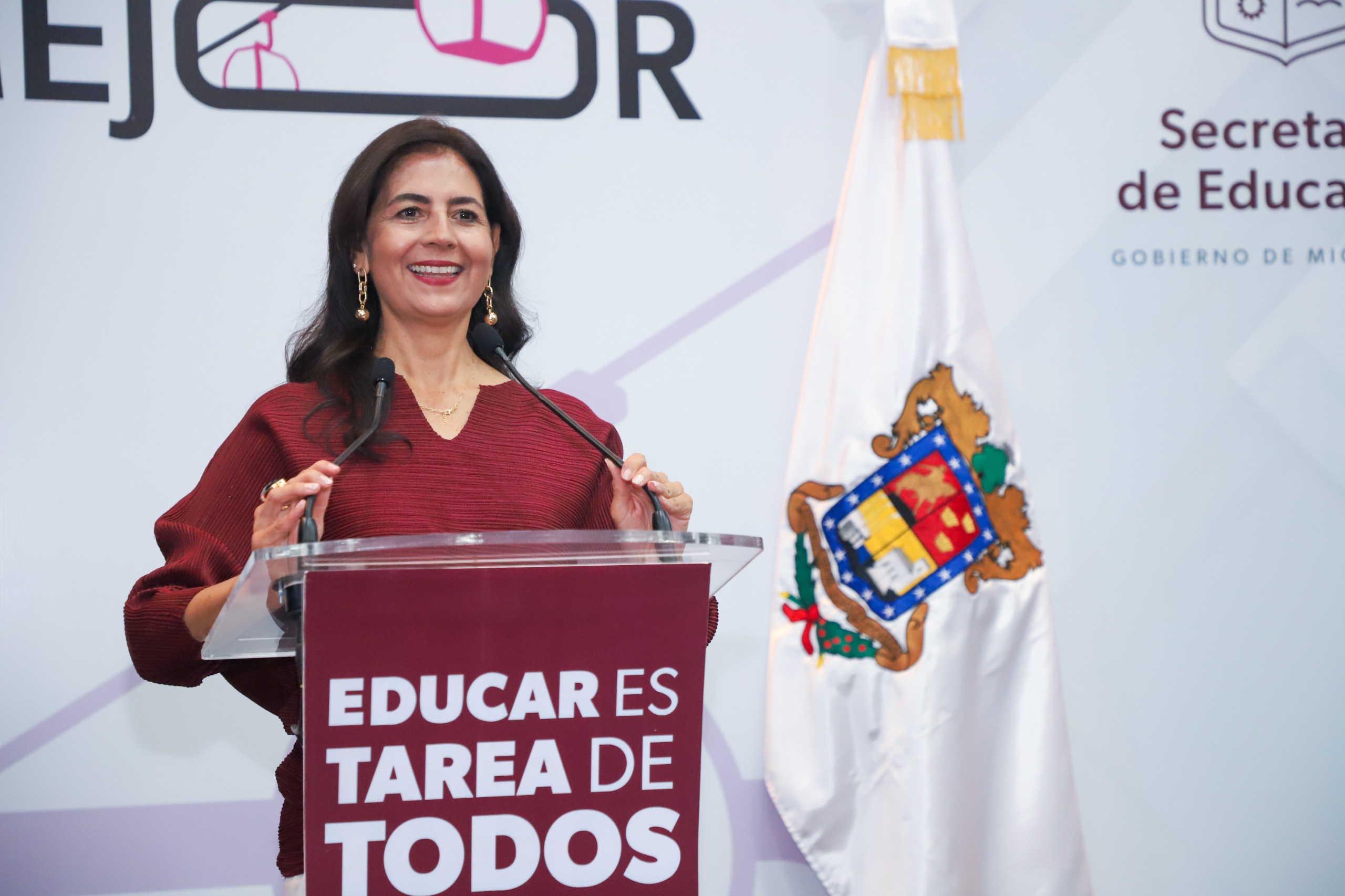 Plan Michoacán, eje estratégico para la transformación educativa: Gabriela Molina