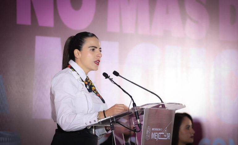 El futuro no se empeña: Michoacán dice no a la deuda pública heredada: Giulianna Bugarini