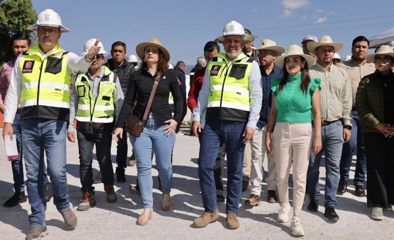 Paso vehicular La Hielera de Uruapan abrirá a la circulación en febrero: Bedolla