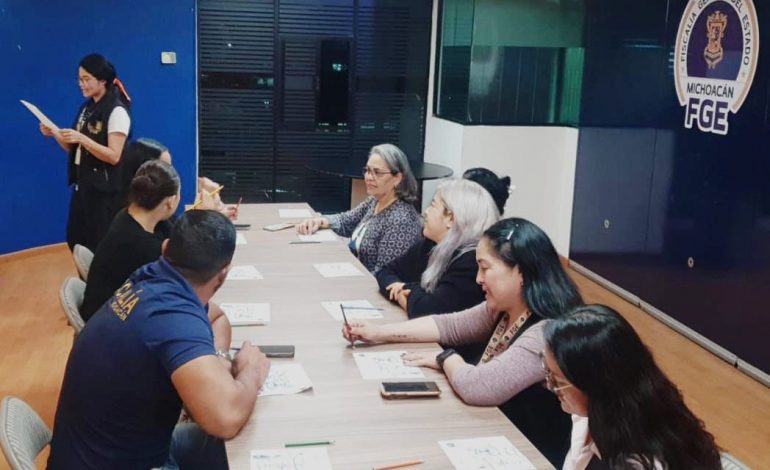 FGE realiza actividades de sensibilización a su personal para fortalecer la atención con perspectiva de género