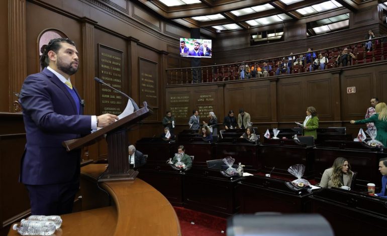 Octavio Ocampo plantea reforma para que todos los poderes y ayuntamientos apliquen protocolos contra acoso y hostigamiento sexual