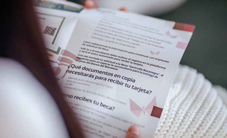 Beca Gertrudis Bocanegra abre registro para más de 98 mil universitarios de Michoacán: Iemsysem