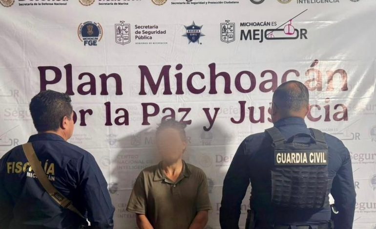 Detenido presunto abusador sexual en Huaniqueo: SSP