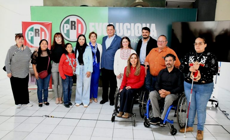 Inauguran en el PRI elevador para personas con discapacidad y adultos mayores