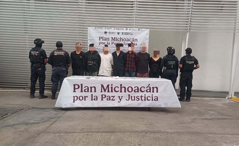 Operativo interinstitucional de seguridad en 11 municipios deja 16 detenidos: SSP