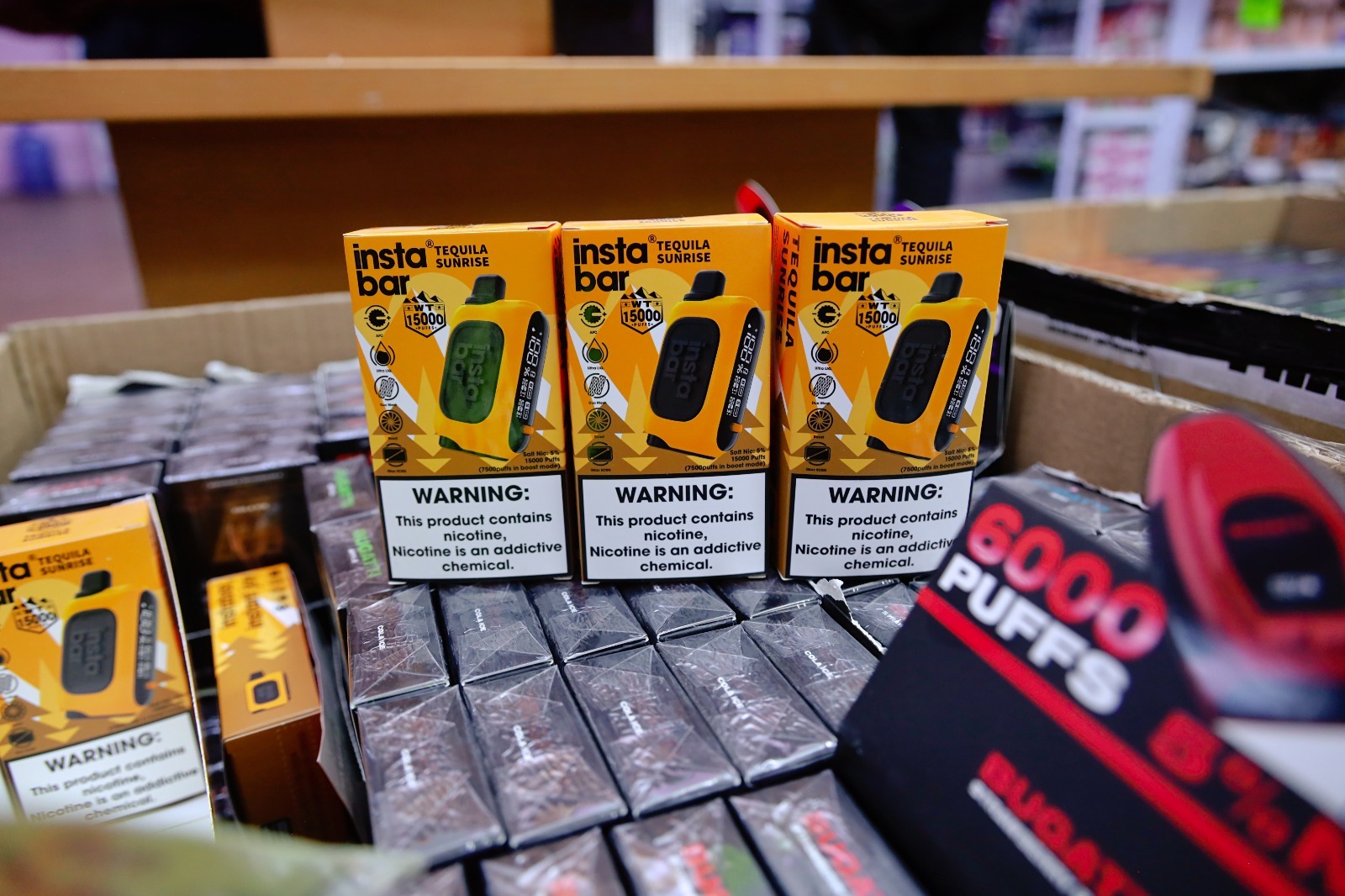 SSM asegura 400 vapeadores comercializados en Pátzcuaro