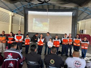 Policía Municipal de Irimbo participa en curso de Comando de Incidencias