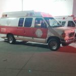 Motociclista resulta lesionado en accidente sobre el Boulevard Suprema Junta Nacional Americana