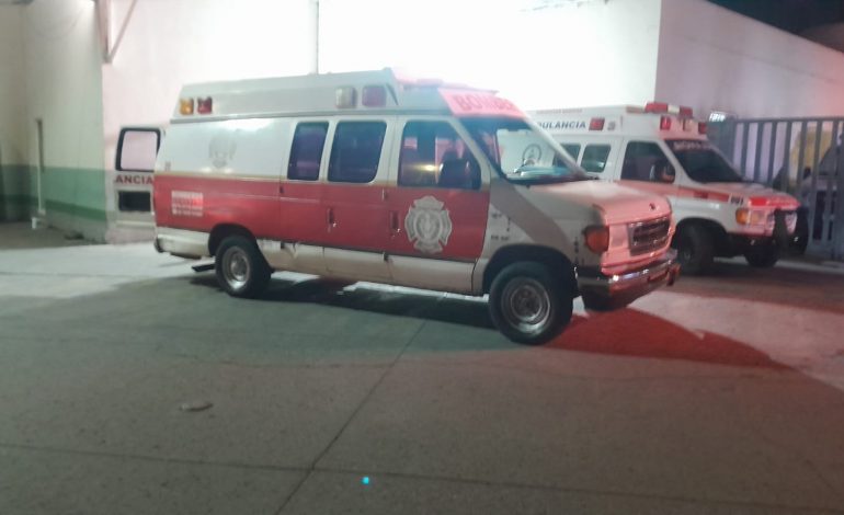 Motociclista resulta lesionado en accidente sobre el Boulevard Suprema Junta Nacional Americana