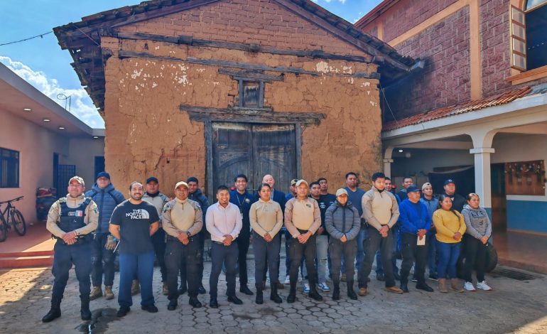 Consolida FGE trabajo colaborativo con Carapan a través de capacitación a sus autoridades comunitarias