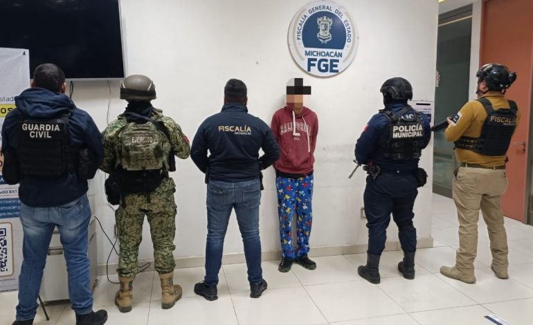 En Zamora, un detenido con orden de aprehensión: SSP