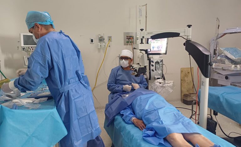 Cerca de 200 adultos mayores de Puruándiro recuperan su visión gracias a cirugías gratuitas: SSM