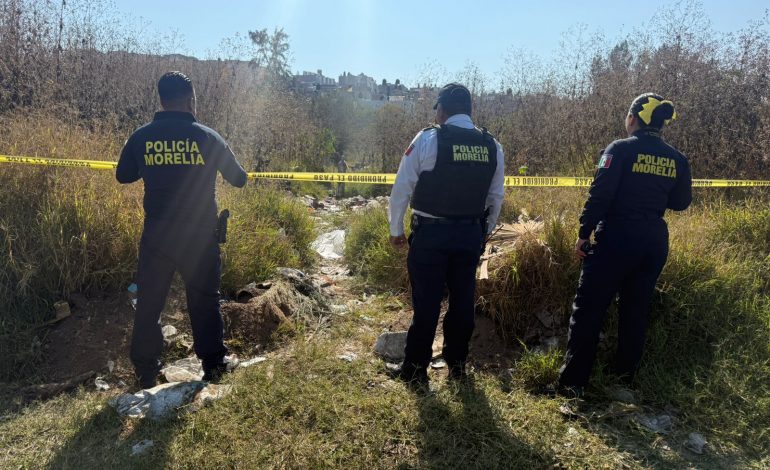 Recupera Policía Morelia cilindro con gas cloro