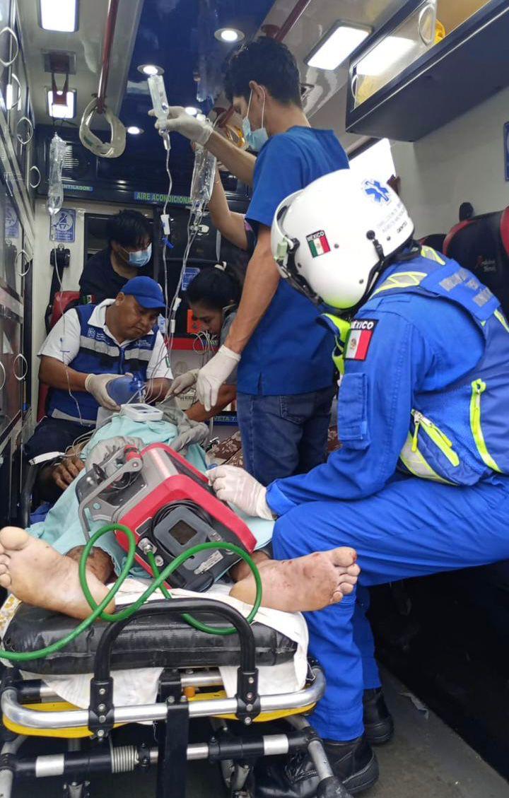 Arriban lesionados de Coahuayana a hospitales de Ciudad Salud; Gobierno de Michoacán garantiza atención inmediata.
