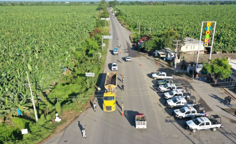 SSP y fuerzas federales refuerzan seguridad en límites de Michoacán y Colima.