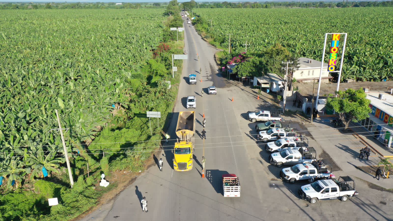SSP y fuerzas federales refuerzan seguridad en límites de Michoacán y Colima.