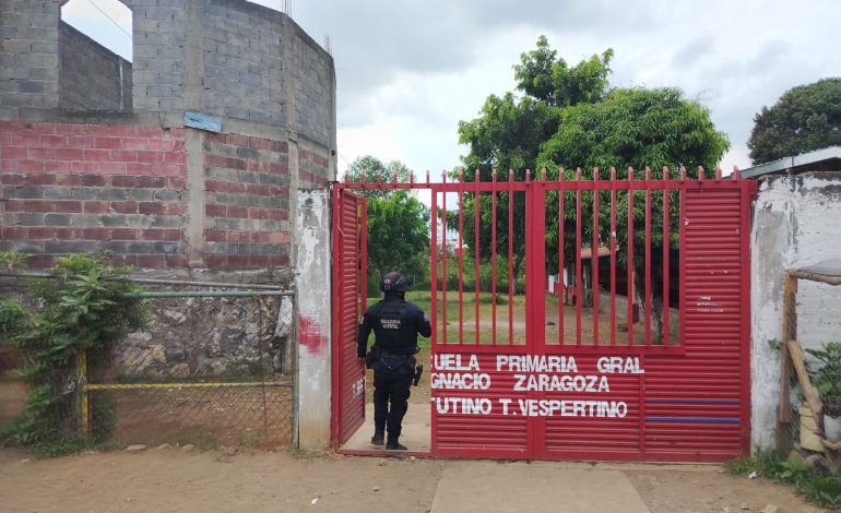 Descartada presencia de personas armadas en primaria de Uruapan; SSP refuerza vigilancia.