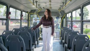 Comienzan a circular nuevos autobuses de Uruapan: Gladyz Butanda.