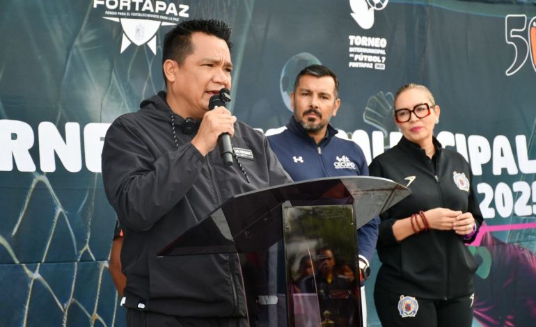 Goles por la paz; municipios celebran torneo de futbol: SESESP.