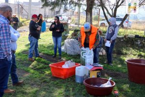 El Ayuntamiento de Hidalgo y la SADER imparte Curso de Capacitación para la Elaboración de Bloques Nutricionales para Ganado