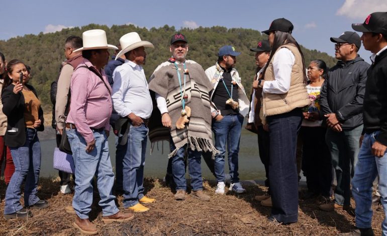 Inaugura Bedolla planta de tratamiento en autogobierno de Sevina; saneará el 100% del agua.