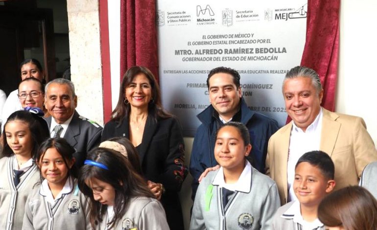 Reabre sus puertas la escuela “Belisario Domínguez” tras obra integral: Gabriela Molina