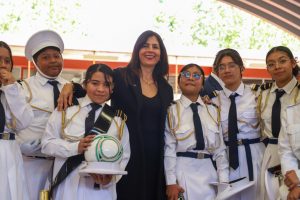 Este año se duplican beneficiarios de becas en Michoacán: Gabriela Molina