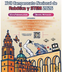 Cecytem será sede del Campeonato Nacional de Robótica 2026