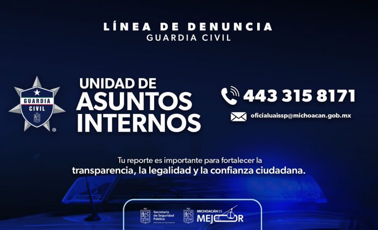 Cero impunidad en la Guardia Civil; abierta la línea directa para denunciar abuso de autoridad: SSP