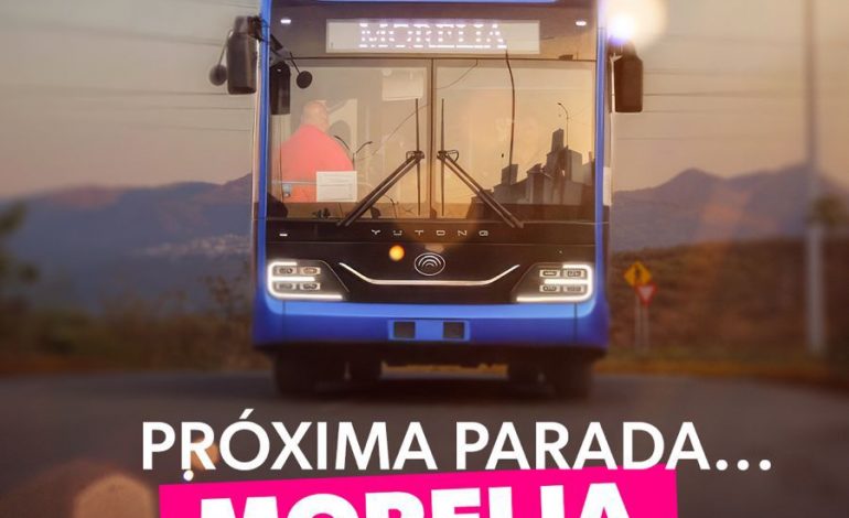 Gladyz Butanda confirma próxima renovación del transporte de Morelia
