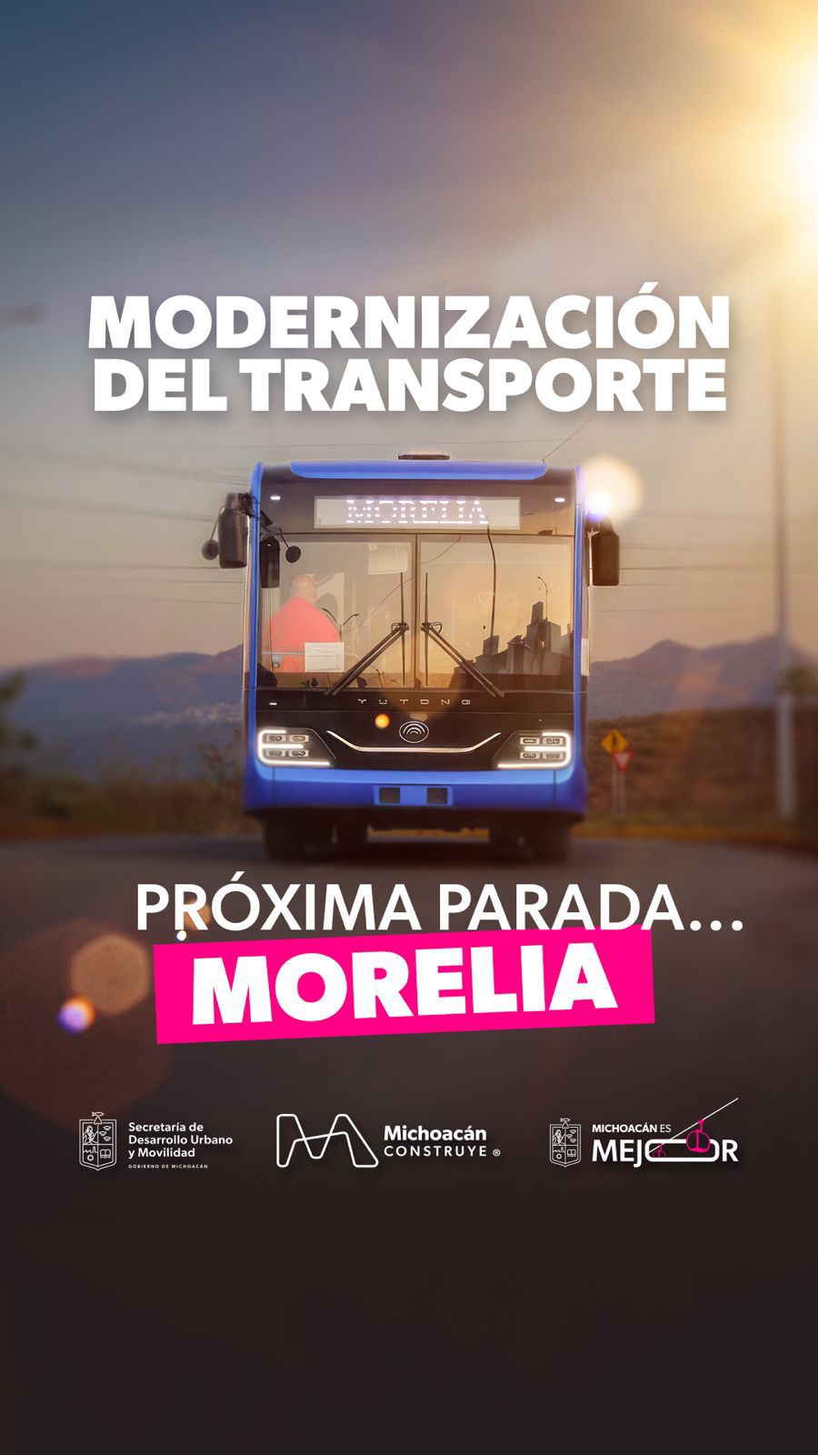 Gladyz Butanda confirma próxima renovación del transporte de Morelia