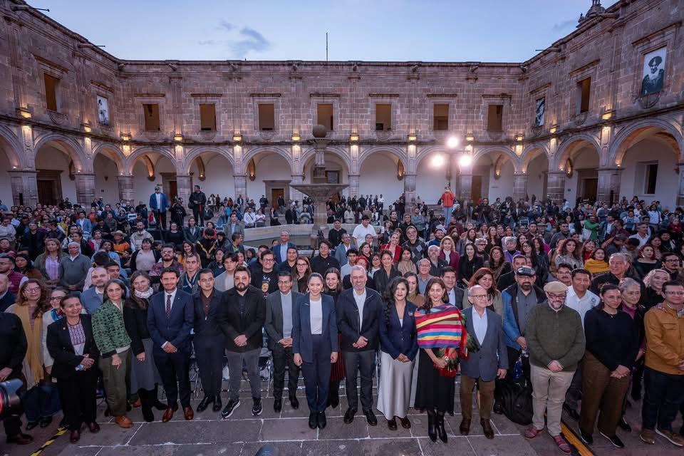 Inversión histórica de 103 mdp en Michoacán para impulso a la cultura: Bedolla