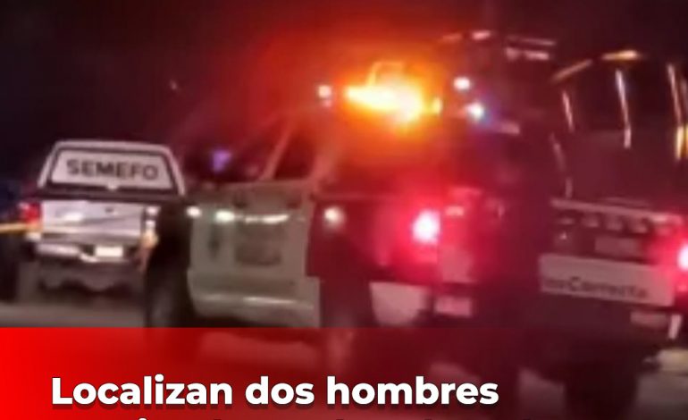 Localizan dos hombres asesinados y abandonados en Queréndaro