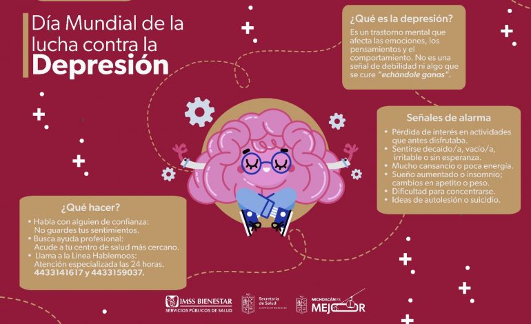 En la lucha contra la depresión, el apoyo profesional es clave: SSM