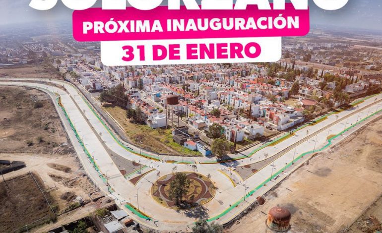 Ampliación de avenida Amalia Solórzano lista el 31 de enero: Gladyz Butanda