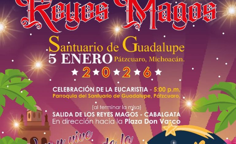 Sectur Michoacán te invita a vivir la magia de los Reyes Magos en Pátzcuaro