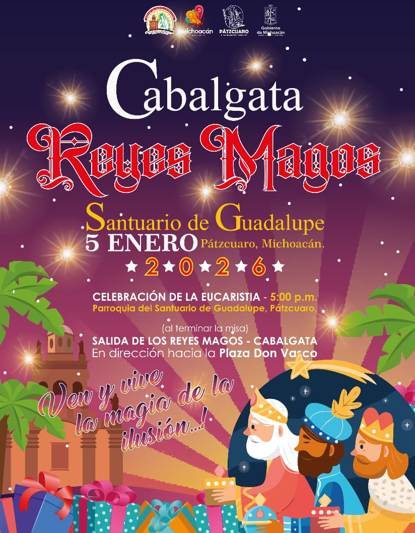 Sectur Michoacán te invita a vivir la magia de los Reyes Magos en Pátzcuaro