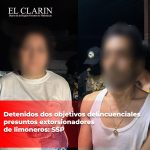 Detenidos dos objetivos delincuenciales presuntos extorsionadores de limoneros: SSP