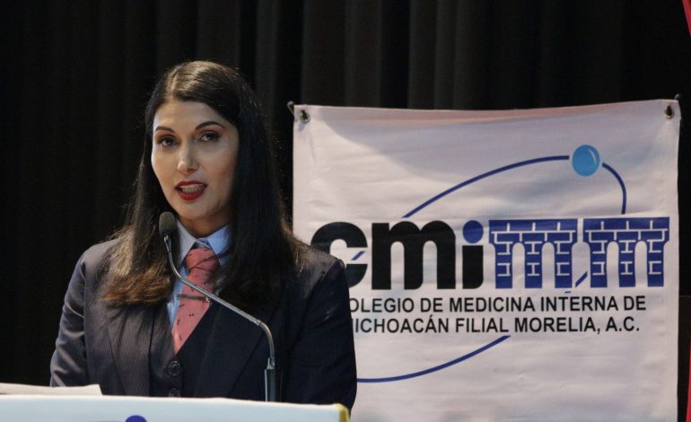 MARIBEL MEJÍA, NUEVA PRESIDENTA DEL COLEGIO DE MEDICINA INTERNA
