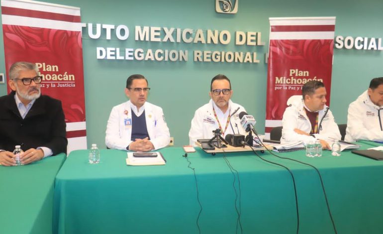 Efectúa IMSS 42 obras a través de Plan Michoacán