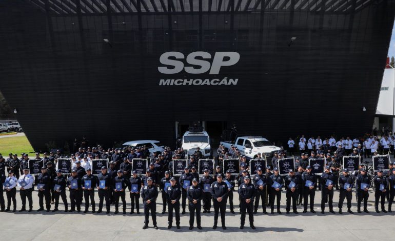 Histórica selección de mandos en la Guardia Civil; rinden protesta ante la SSP