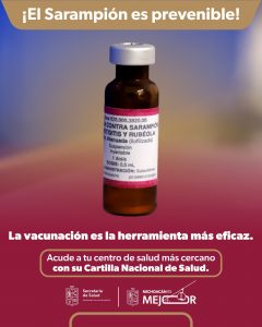 Disponibles en Michoacán más de 700 mil dosis para prevenir el sarampión: SSM