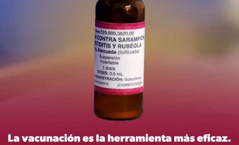 Disponibles en Michoacán más de 700 mil dosis para prevenir el sarampión: SSM