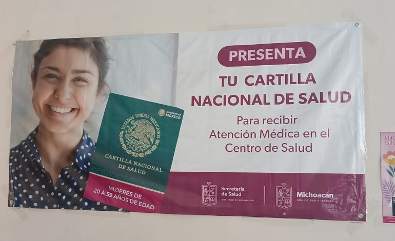 Autoridades de salud en Zitácuaro garantizan vacunas para niños y adultos