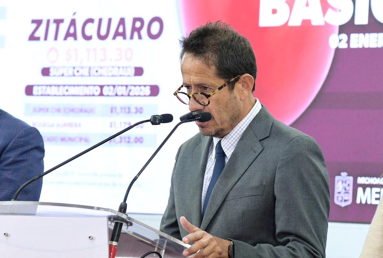 Morelia registra la canasta básica más económica al iniciar 2026: Sedeco