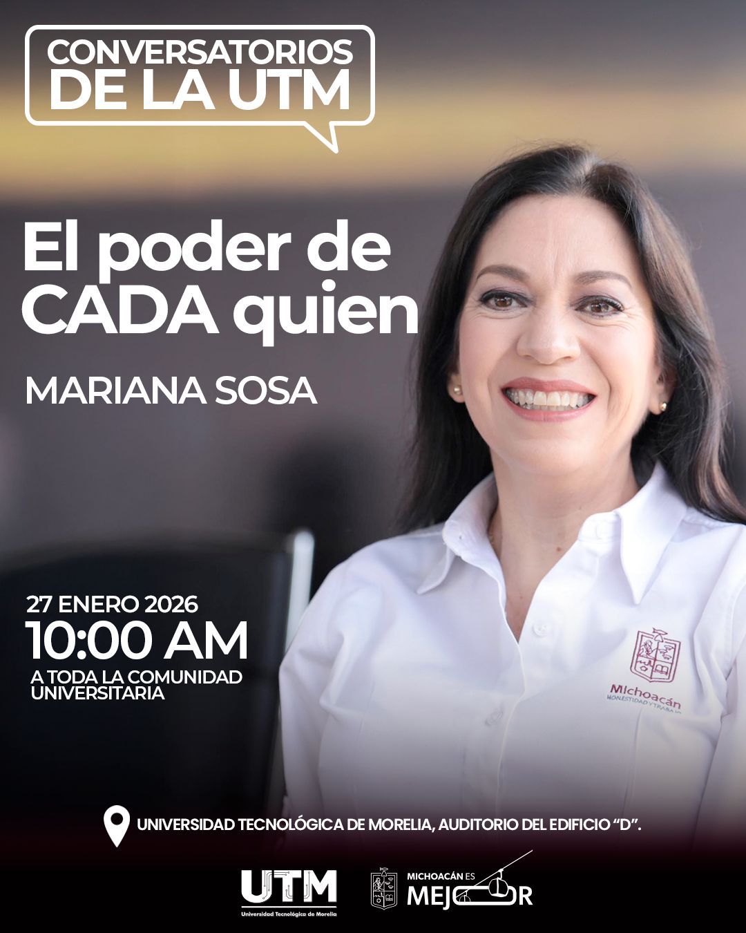 ¿Cuál es tu poder? UTM invita a descubrir el impacto de la responsabilidad personal