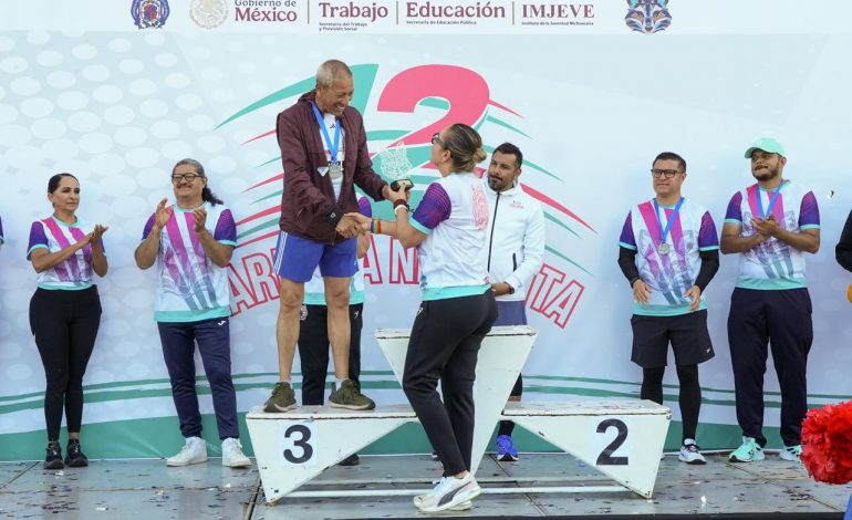 Se impuso récord en la 12 edición de la Carrera Nicolaita
