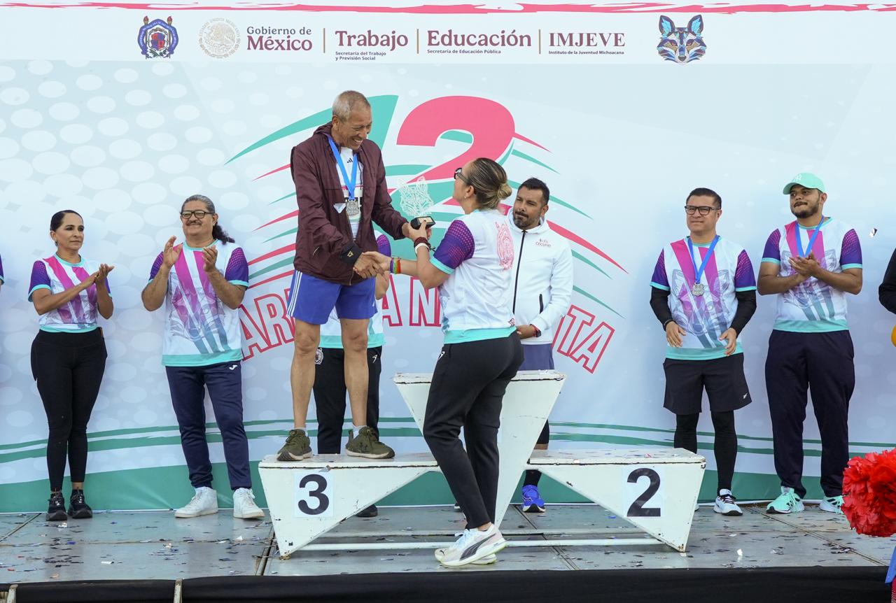 Se impuso récord en la 12 edición de la Carrera Nicolaita