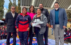 Jalo a estudiar, jalo por la paz llega a Capula: Gabriela Molina